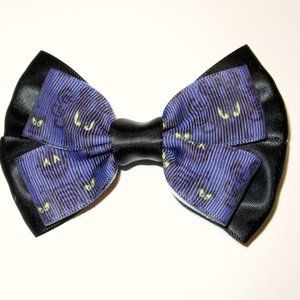 Haunted Mansion Wallpaper Halloween Hair Bow